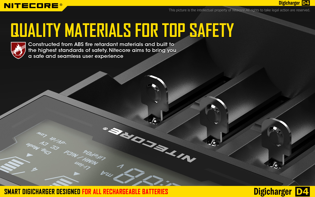 NITECORE D4 Intelligent Ultra-Compatible Digicharger