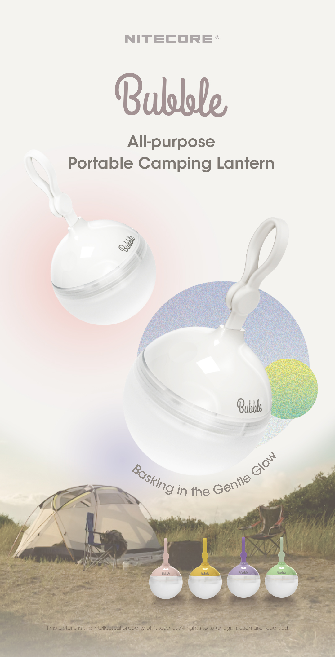 NITECORE Bubble All-purpose Portable Camping Lantern
