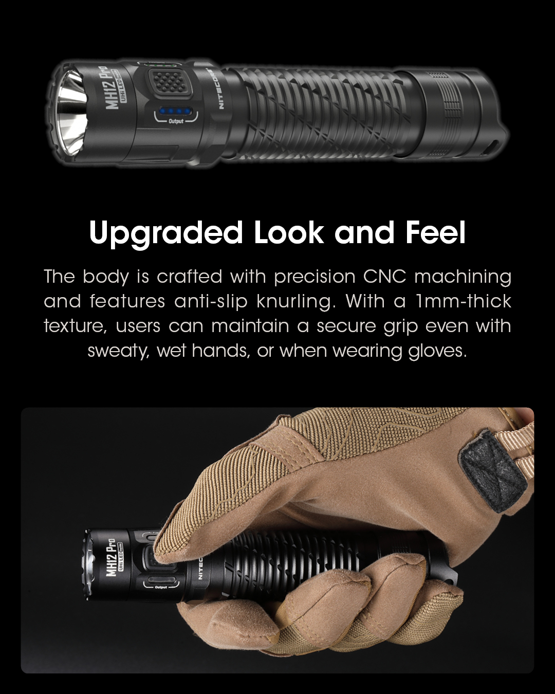NITECORE MH12 Pro Superior Performance USB-C Rechargeable Compact