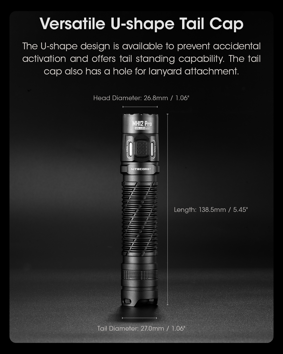 NITECORE MH12 Pro Superior Performance USB-C Rechargeable Compact
