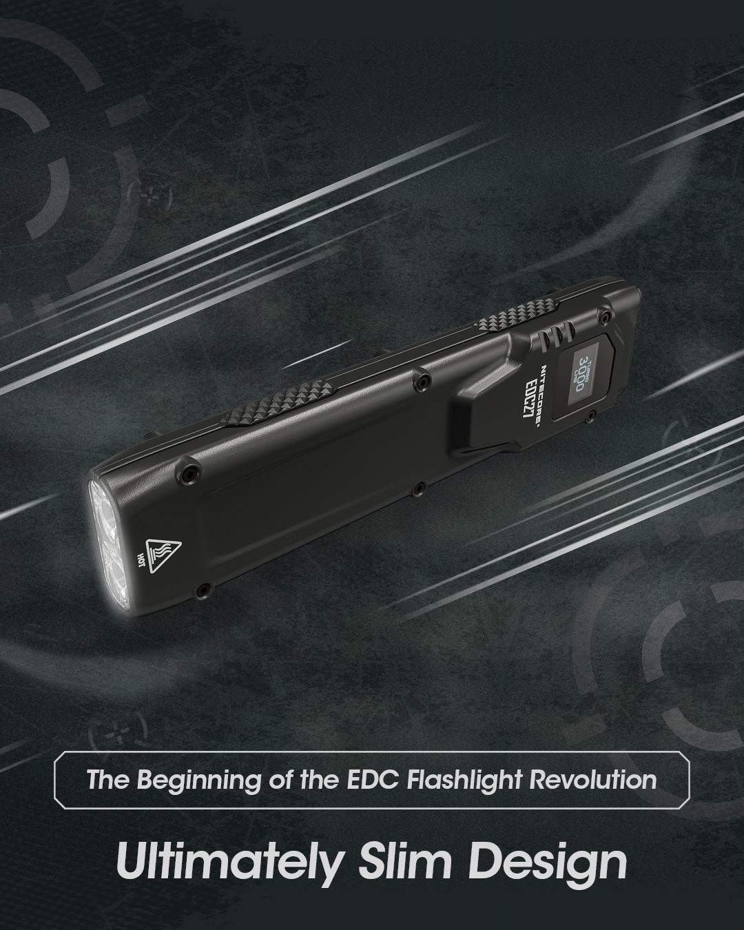 NITECORE EDC27 Ultra Slim High Performance EDC Flashlight