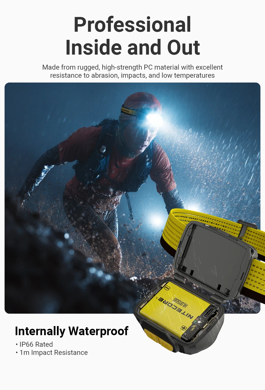 NITECORE UT27 High CRI Three Color Temperatures Lightweight Trail