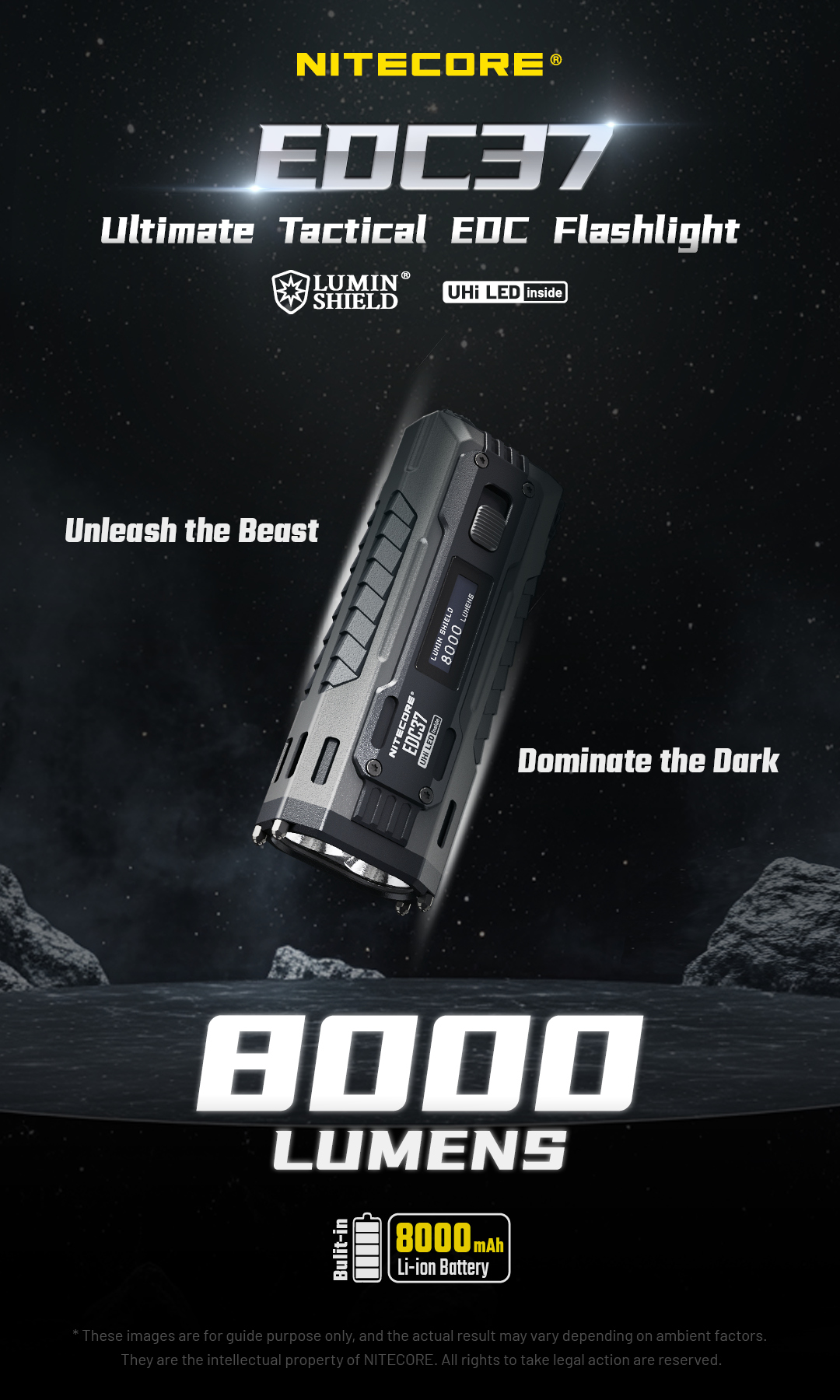 NITECORE EDC37 Ultimate Tactical EDC Flashlight