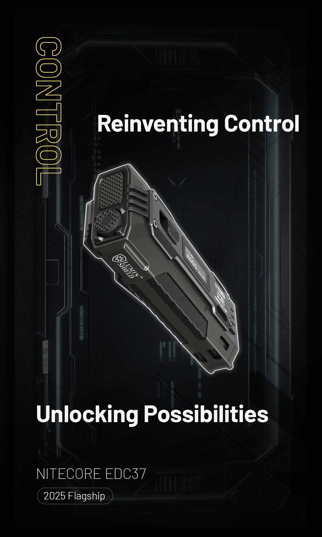 NITECORE EDC37 Ultimate Tactical EDC Flashlight