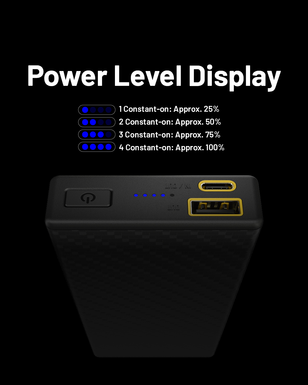 NITECORE SUMMIT 20000 Low Temperature Resistant Carbon Fiber Power